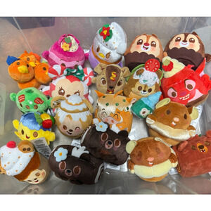 Disney Parks Munchlings Food Plush Lot Of 19 rare